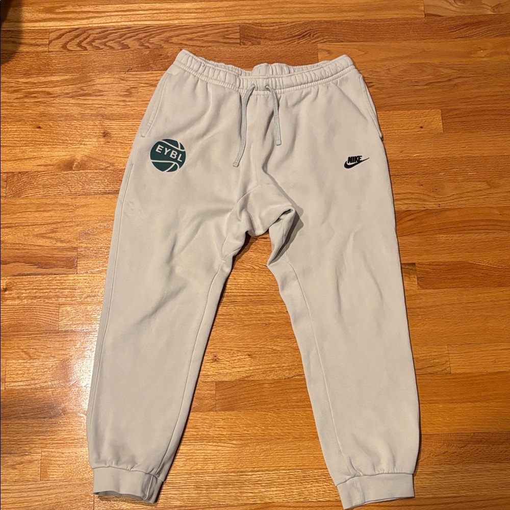 Nike Light Gray EYBL Fleece Joggers Men